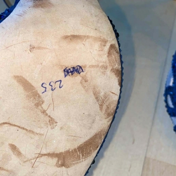 Badgley Mischka Tansy Ankle-Strap Evening Sandals - Picture 11 of 12